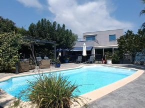 Modern villa with pool